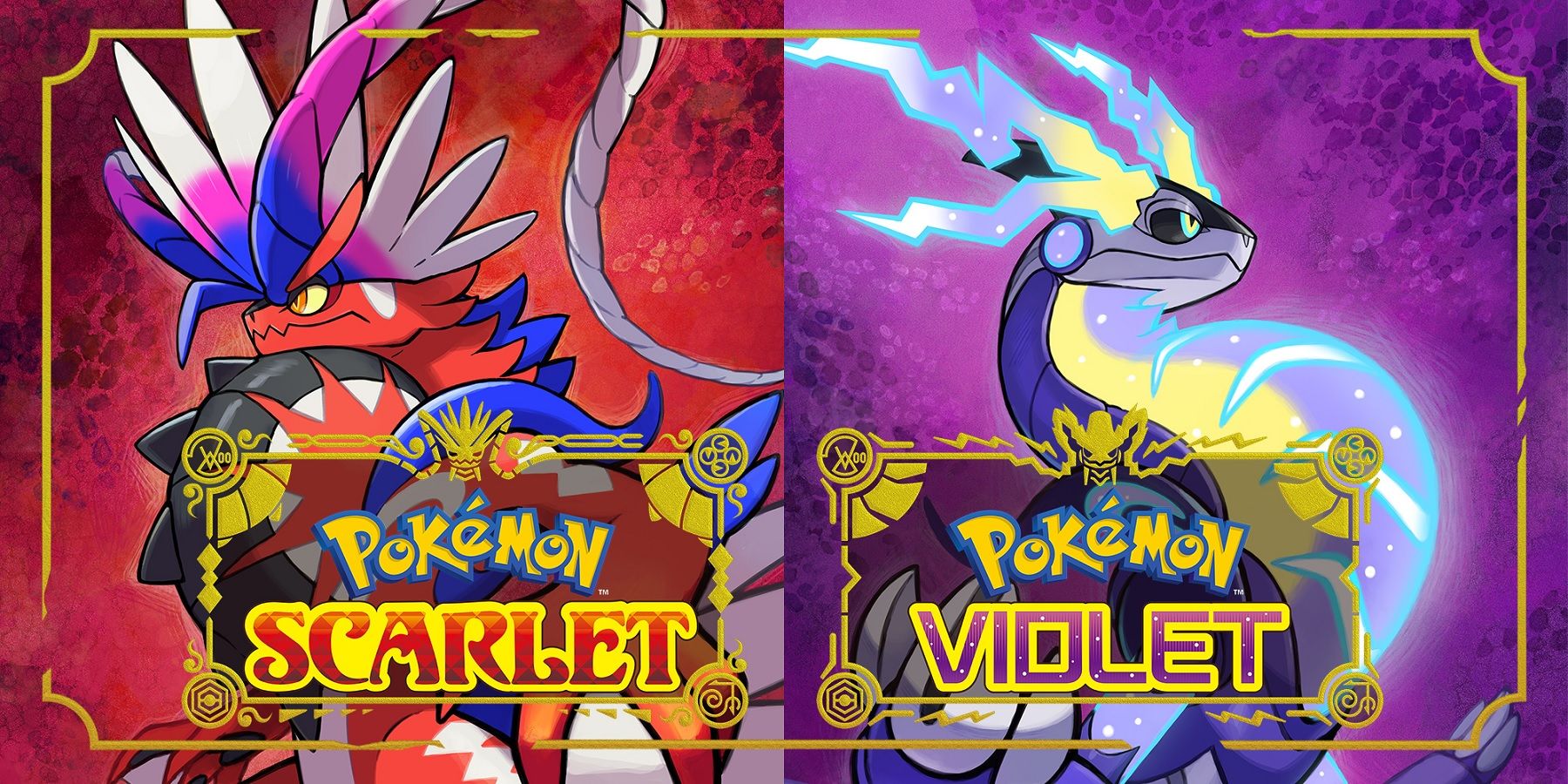 pokemon scarlet and violet key art