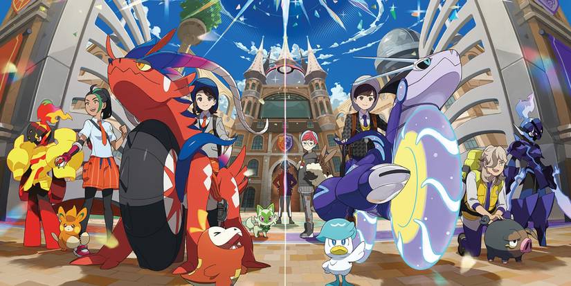 Pokemon Scarlet & Violet Promotion Art