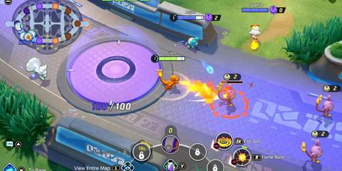 Pokemon Unite gameplay