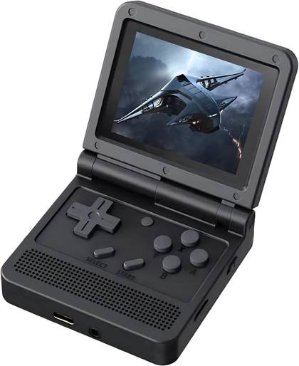 Powkiddy V90 Handheld Retro Clamshell Console