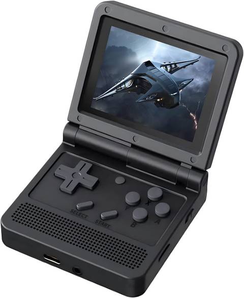 Powkiddy V90 Handheld Retro Clamshell Console