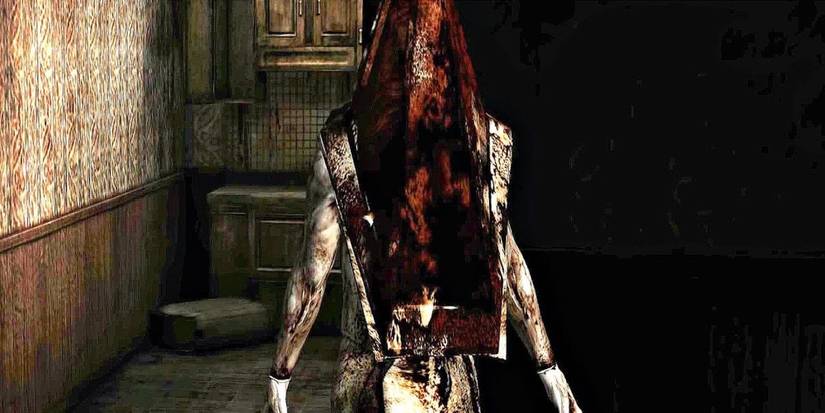 Pyramid Head in Silent Hill 2