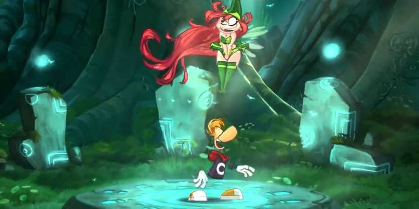 Gameplay screenshot from Rayman Origins 