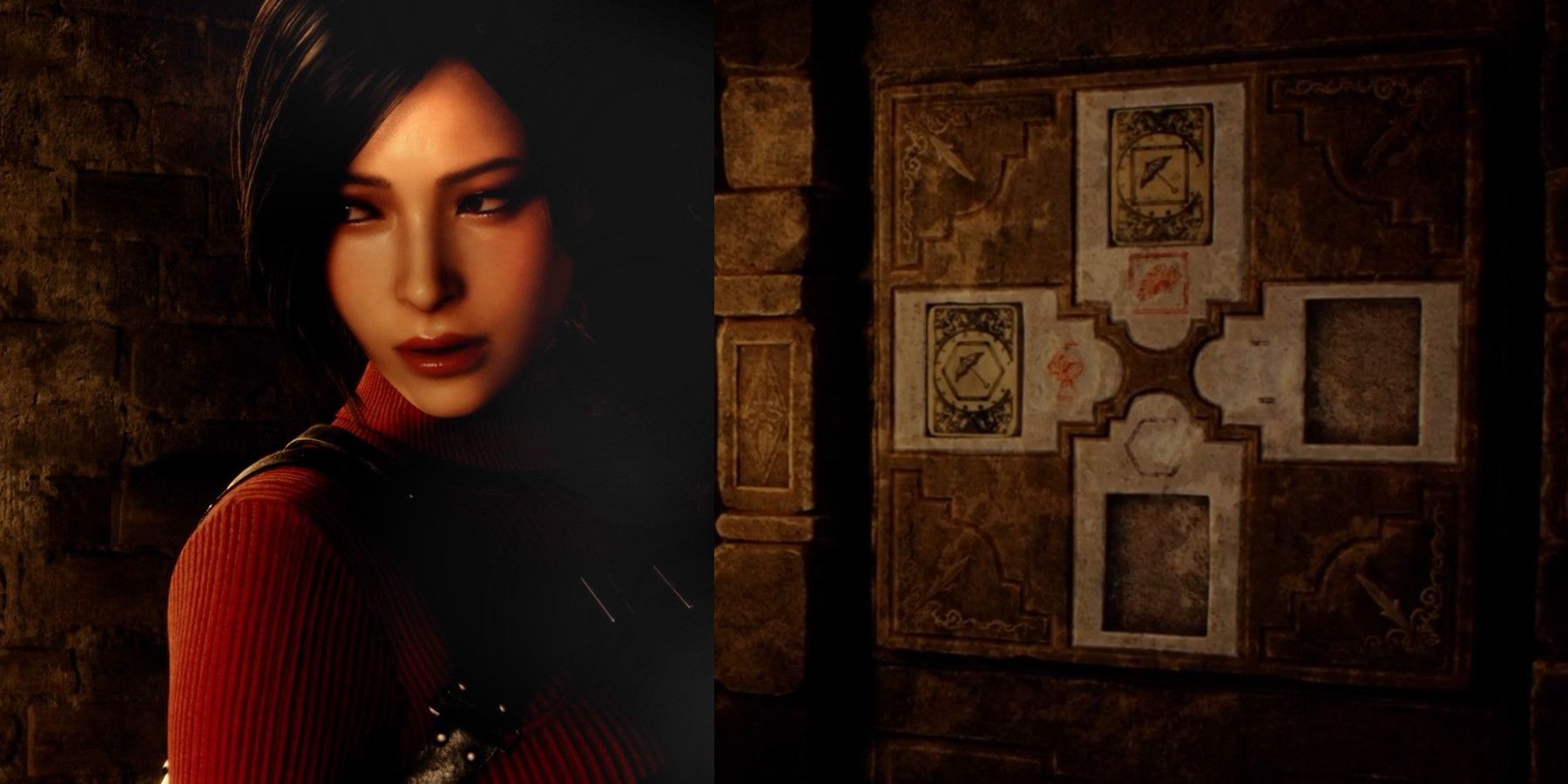 Resident Evil 4 Remake - Lithographic Stones Puzzle Door Solution