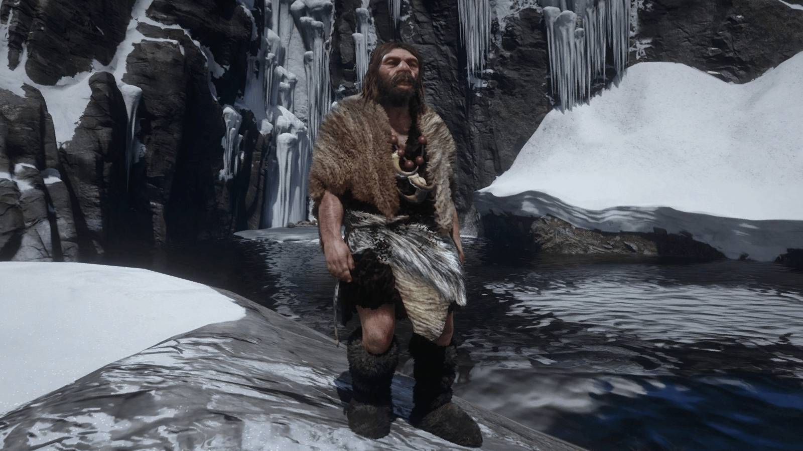 Red Dead Redemption 2 Frozen Neaderthal