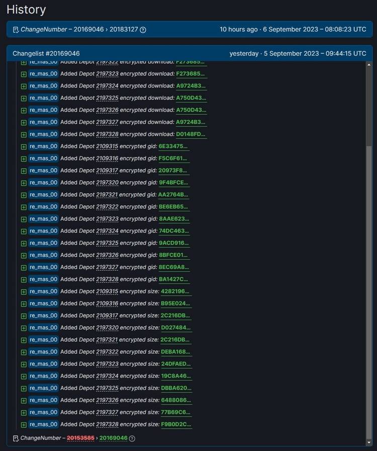 Resident Evil 4 SteamDB Update