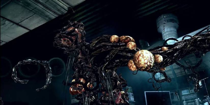 large tantacled uroboros monster