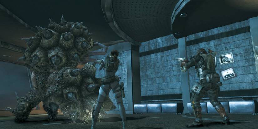 Resident Evil Revelations boss monster Draghihnazzo