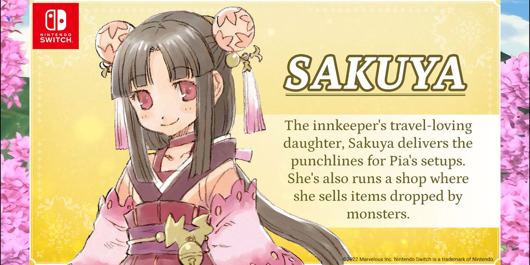 Sakuya, a bachelorette in Rune Factory 3 Special.