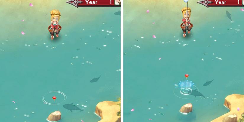Fishing in Rune Factory 3: Special
