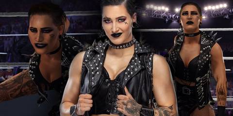 Rhea Ripley WWE 2K24 First Solo Female copy