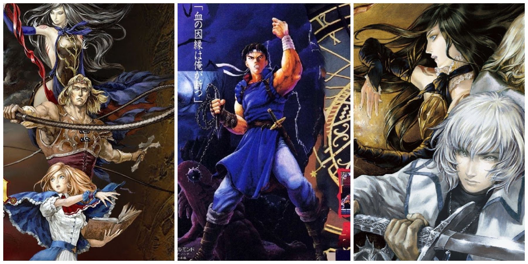 All Castlevania Games Richter Belmont