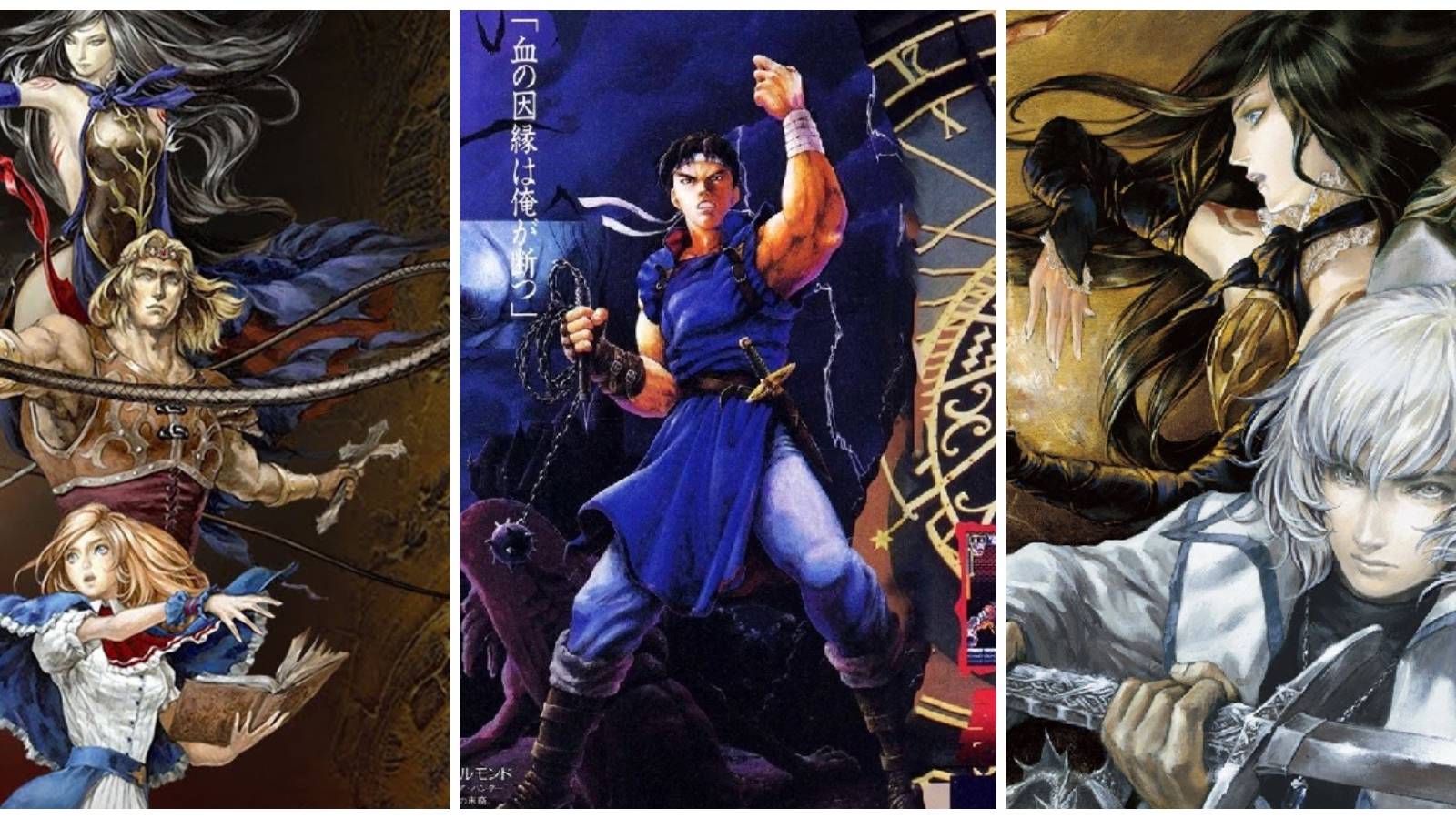 All Castlevania Games Richter Belmont