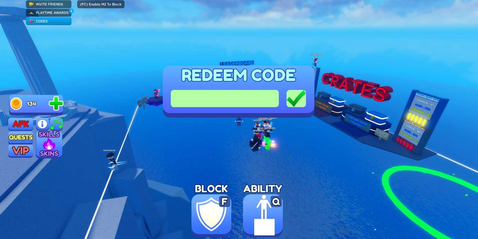 Roblox: Blade Ball Codes