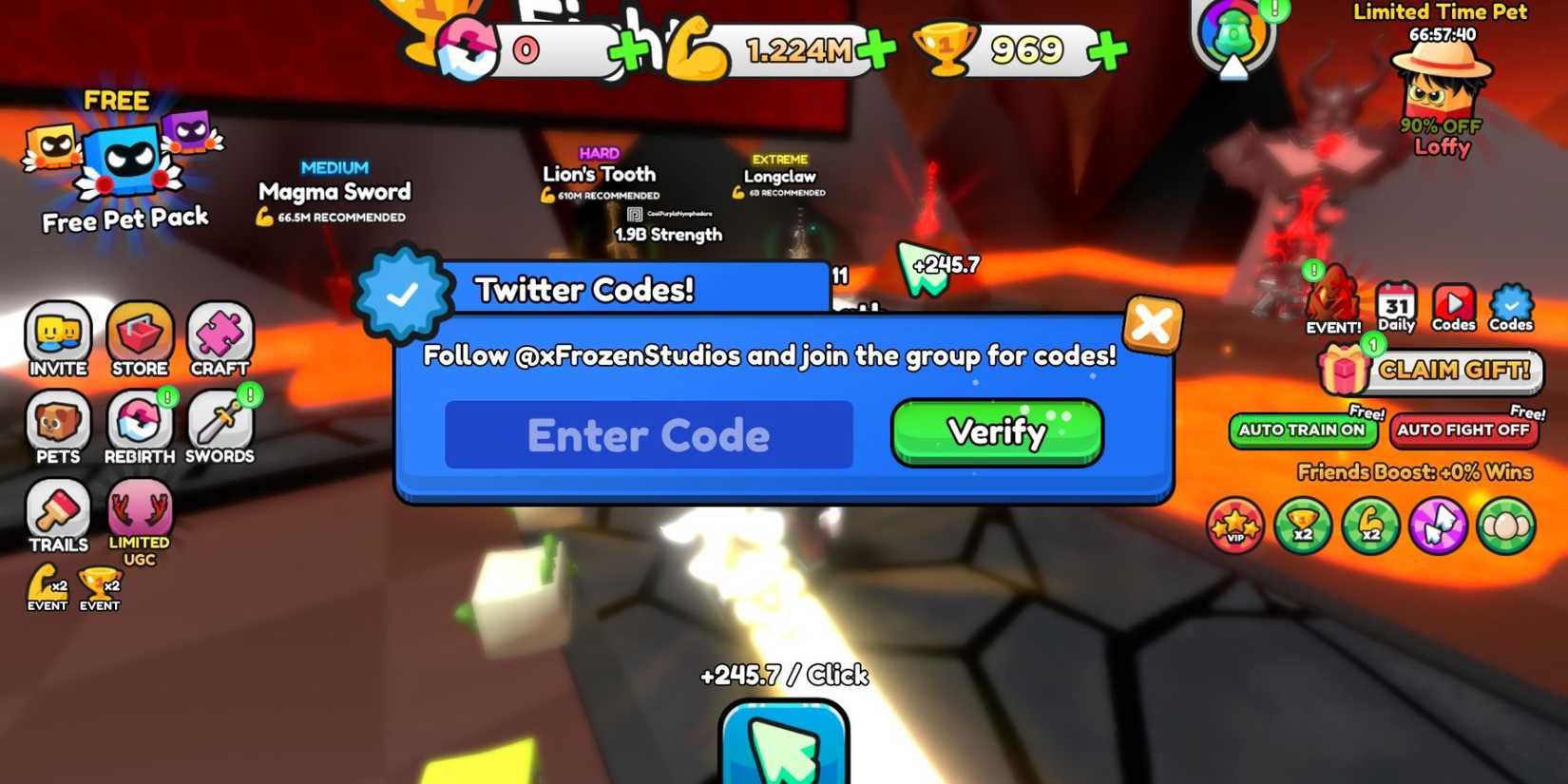 Sword Code Roblox: Pull a Sword Codes