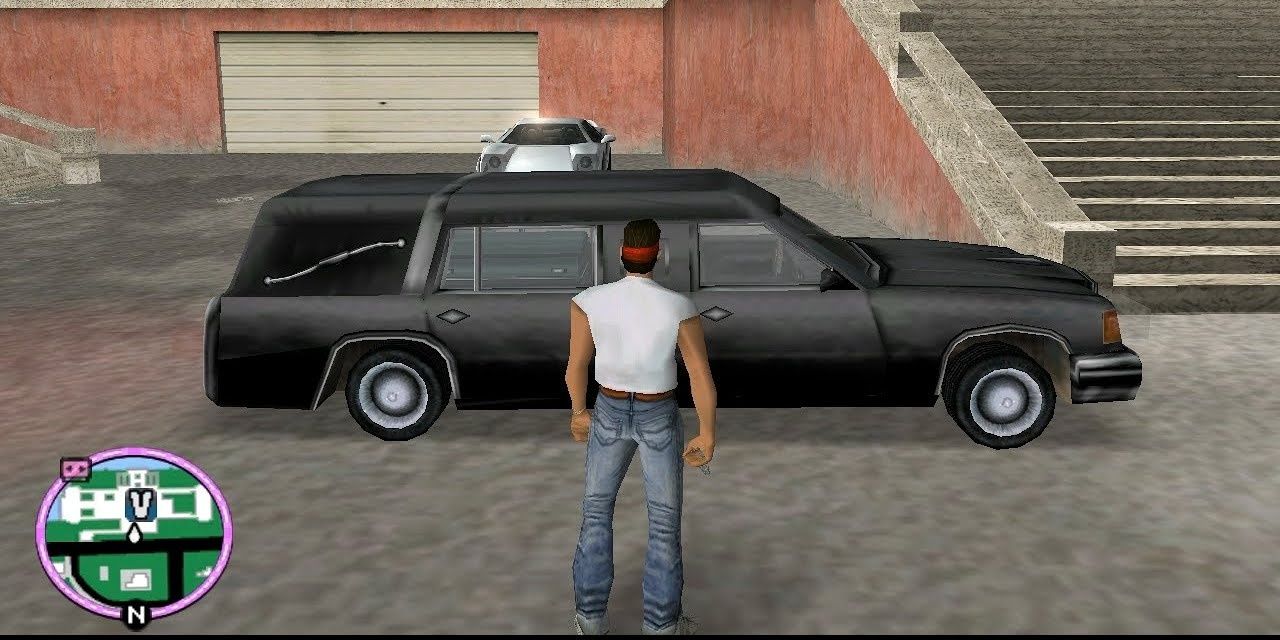 Romero Hearse in GTA Vice City