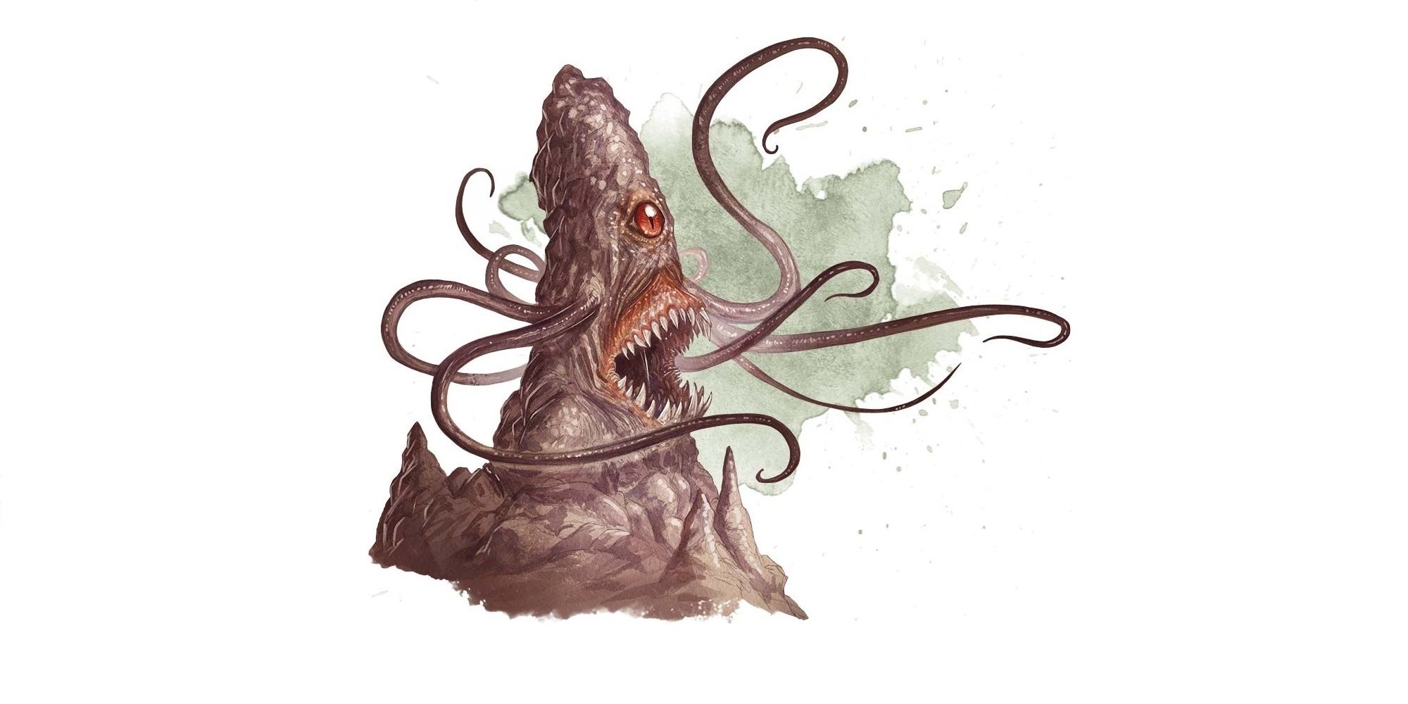 Roper Illustration From Dungeons And Dragons Monster Manual