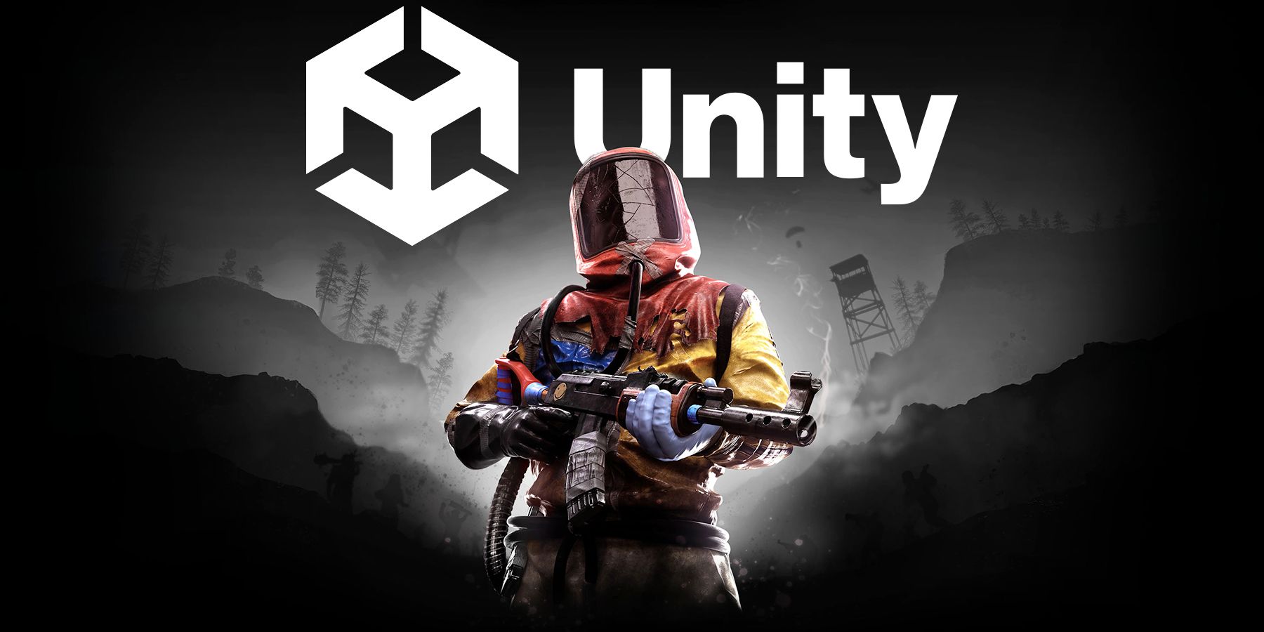 Rust Console Edition cover with Unity engine logo