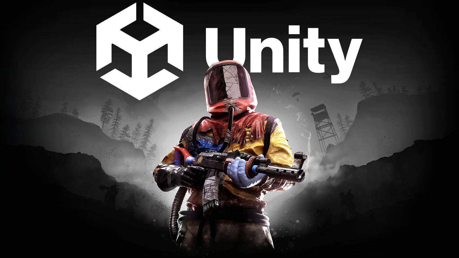 Rust Console Edition cover with Unity engine logo