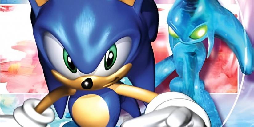 Sonic Adventure DX:  Director's Cut Key art