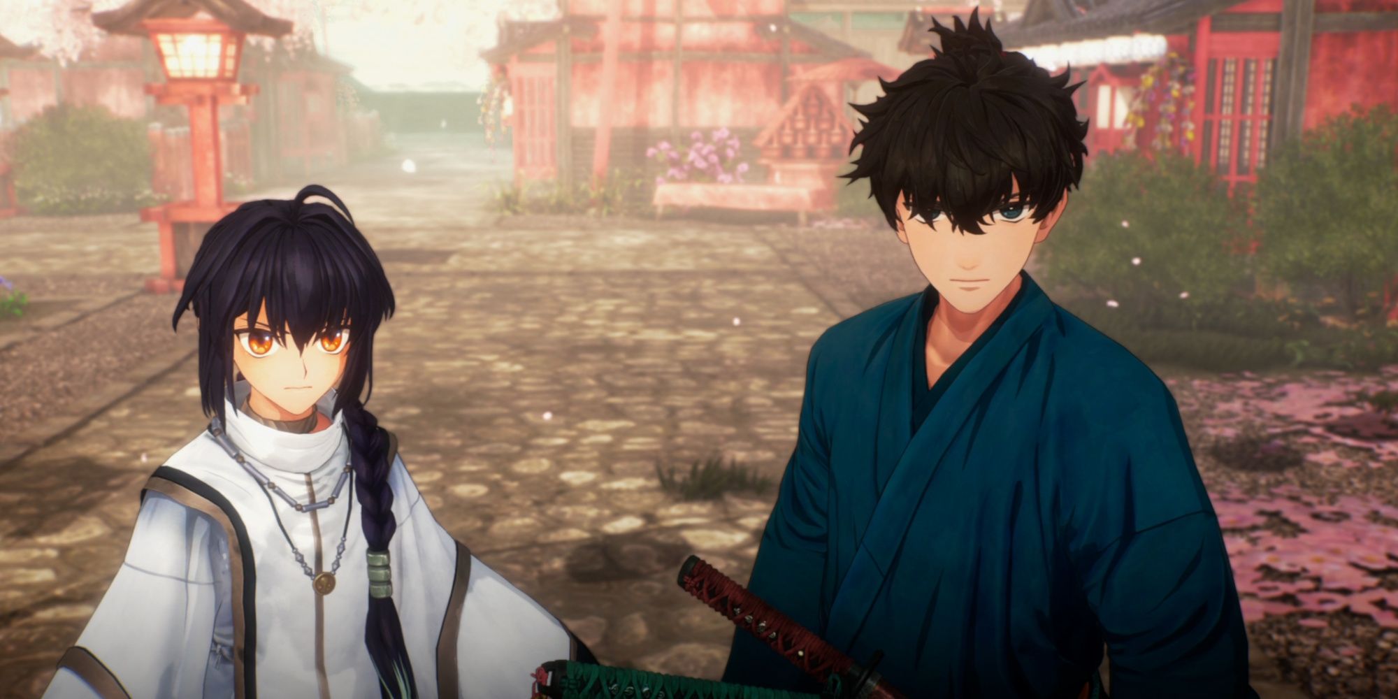Saber and Iori in Fate:Samurai Remnant
