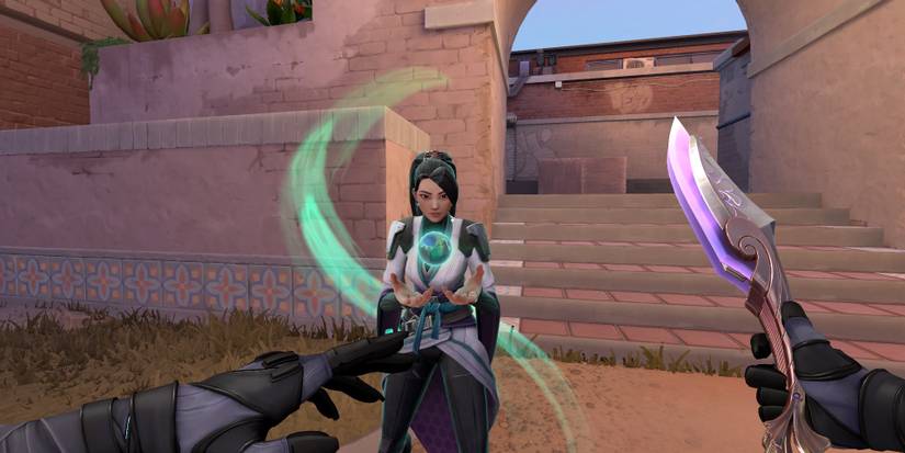 Sage's healing orb in Valorant