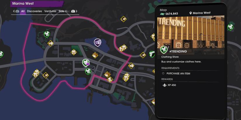 #Trending Map in Saints Row.