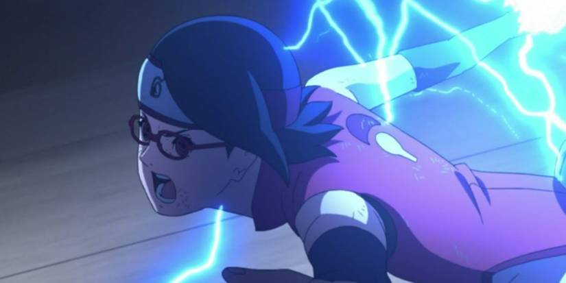 Sarada chidori boruto