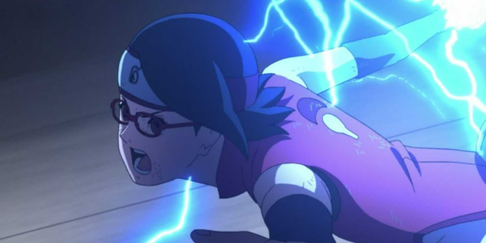 Sarada chidori boruto