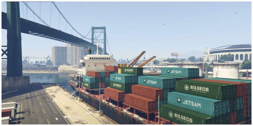 scouting the port mission - gta 5