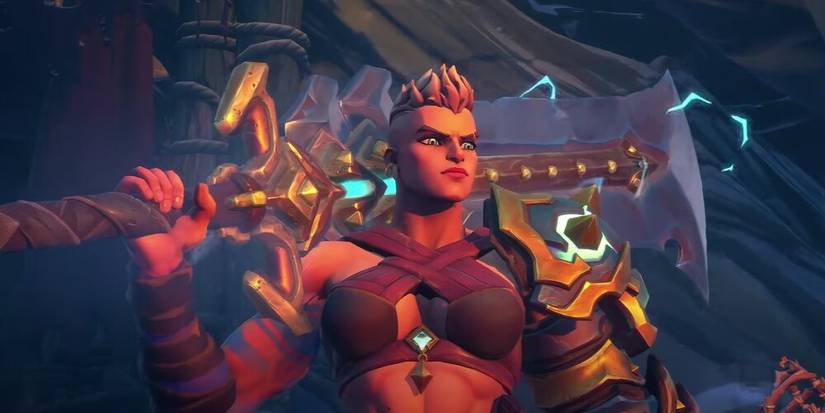 Senja Holding Her Colossus Greatsword