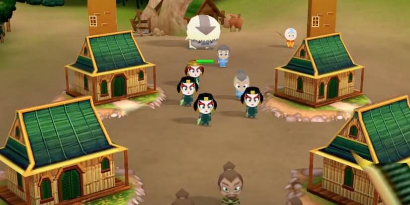 Aang And Earth Nation Characters