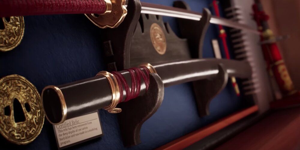 Shinto Sword In Johnny Cage's House