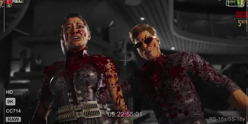 Johnny Cage Performing A Fatality