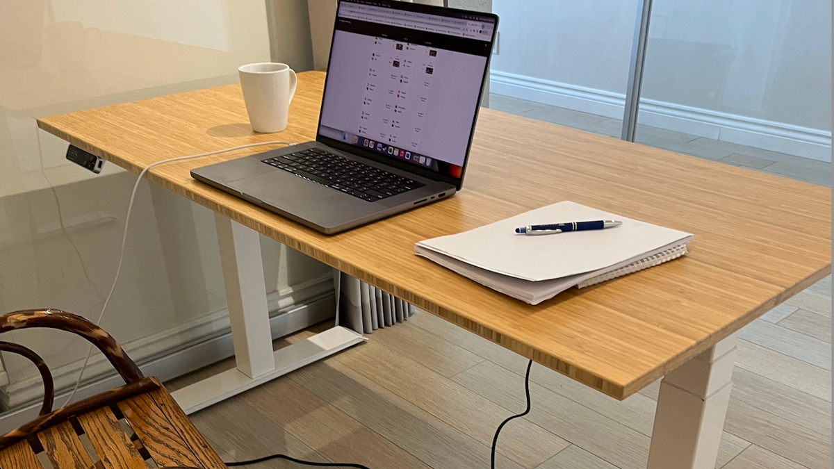 Flexispot E7 pro+IKEA GERTON天板 (155×75) FlexiSpotに使えるおすすめ天 Flexispot E7 pro+IKEA GERTON天板 (155×75) FlexiSpotに使えるおすすめ天