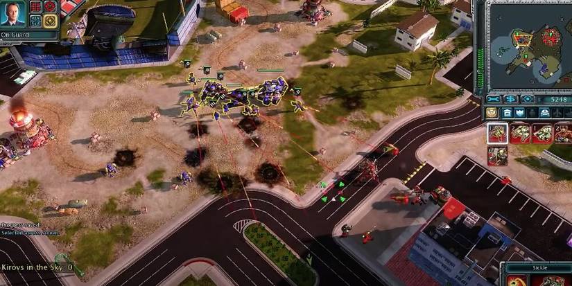 Two Armies Colliding In Command & Conquer 3
