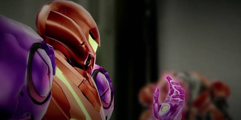 Samus Acquiring The Ability To Drain Energy