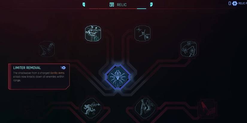 Relic Skill Tree in Cyberpunk 2077: Phantom Liberty 