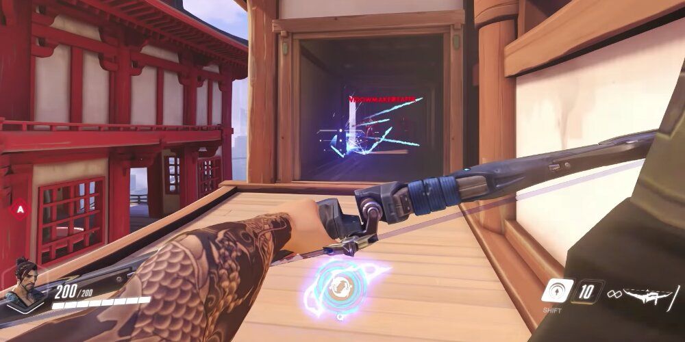 Hanzo Using Scatter Arrow