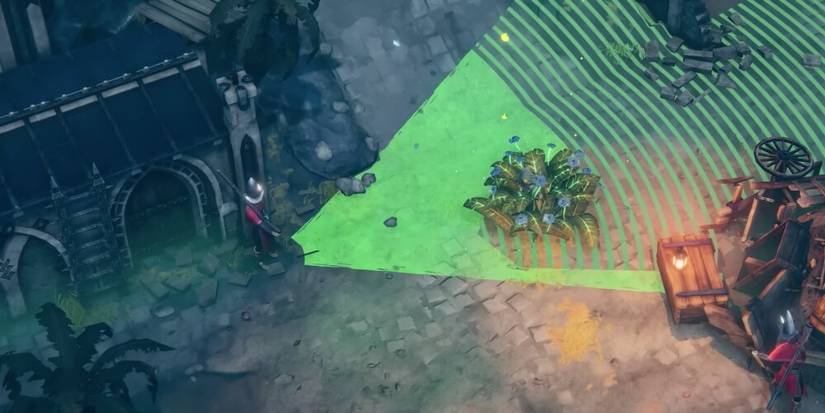 Suleidy Hiding In A Bush To Evade Detection