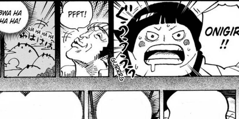 Sentomaru as a kid one piece1091