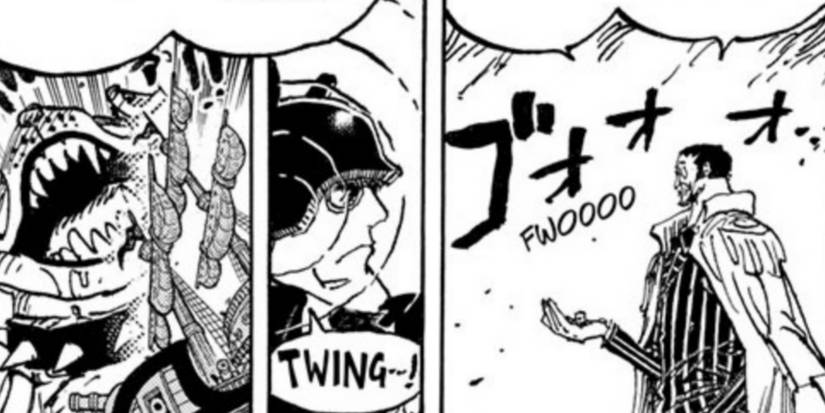 sentomaru defeated by Kizaru