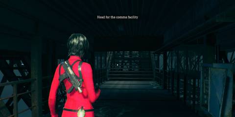image showing the first objective in chapter 6 of separate ways resident evil 4