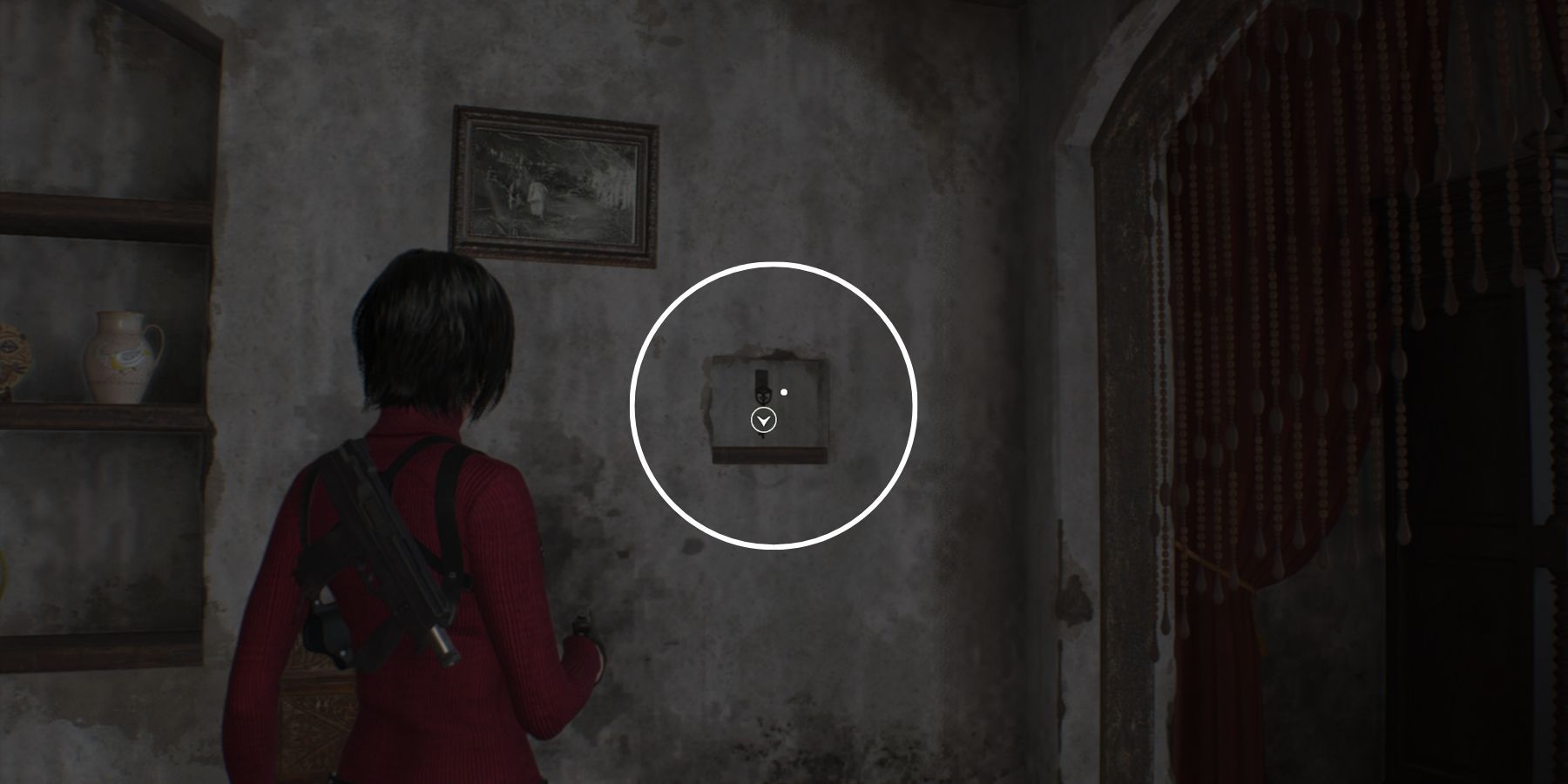 image showing the key for the locked drawer puzzle in chapter 3 of the separate ways dlc.