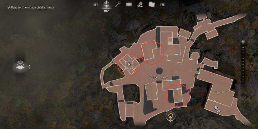 image showing all chapter two treasure locations in separate ways. 