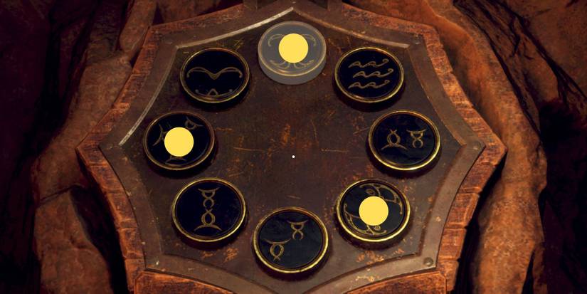 image showing the solution to the door puzzle in chapter two of separate ways.