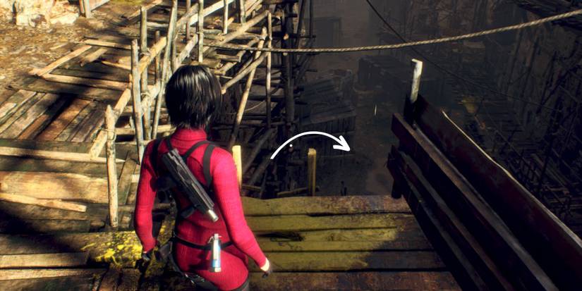 image showing the first section in the second chapter of the separate ways dlc.