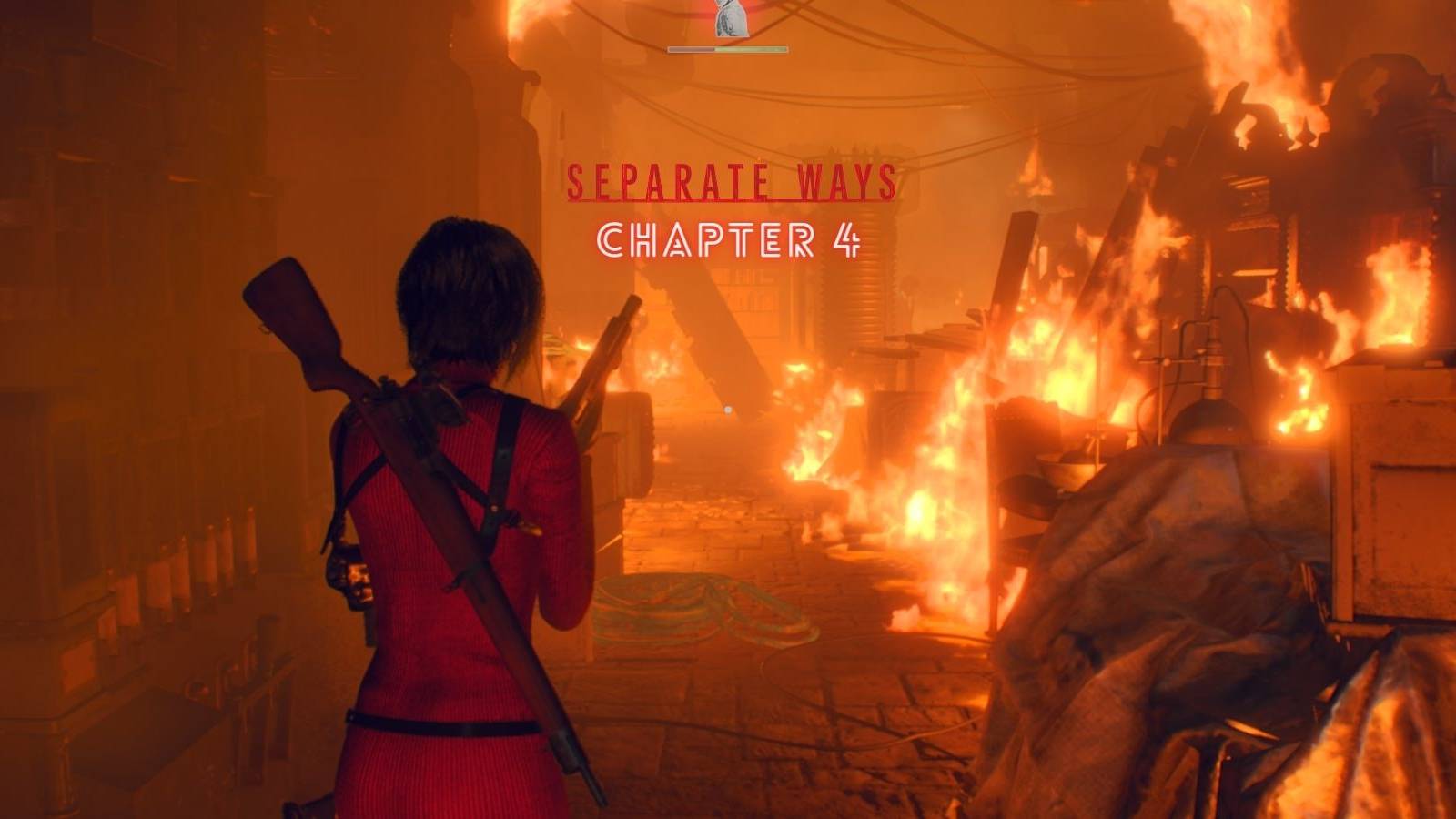 image showing the first objective in chapter four of separate ways. 