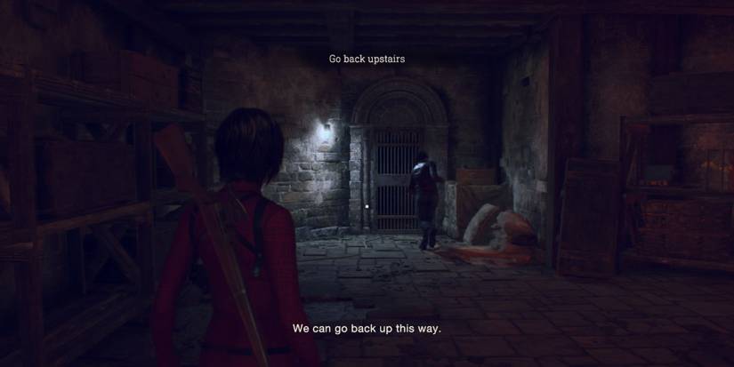 image showing luis and ada in the fourth chapter of separate ways.