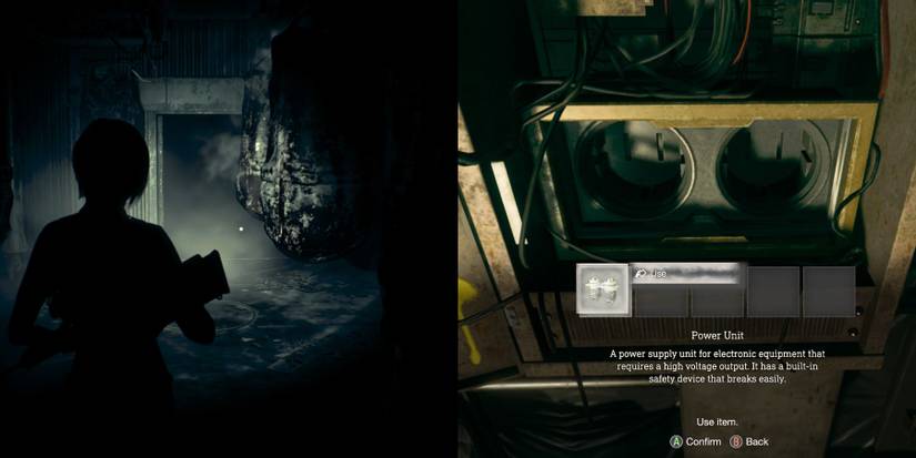 image showing how to solve the power unit puzzle in chapter 6 of separate ways resident evil 4
